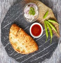 Cheese Chilli Onion Calzone