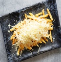 Loaded Cheesy Crinkle Fries